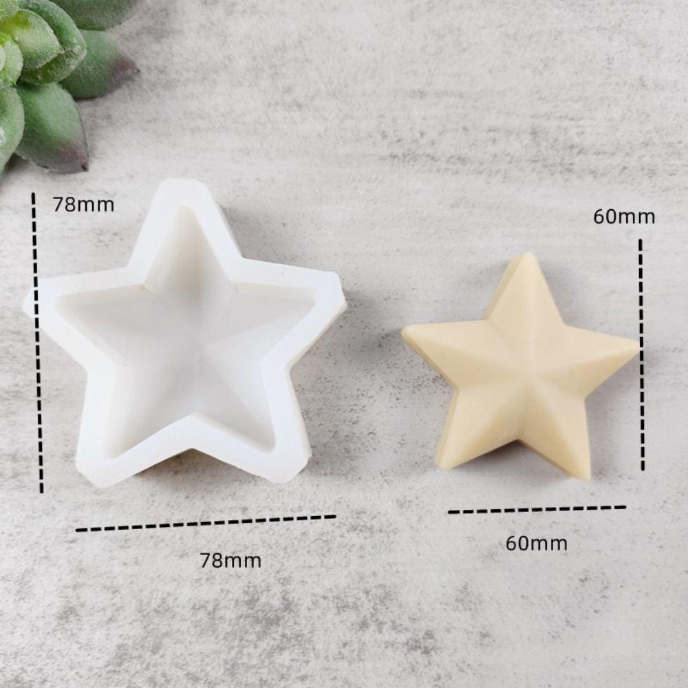 R-bunga Bintang Lilin Cetakan Perlengkapan Pernikahan Clay Tools DIY Craft Silicone Mold