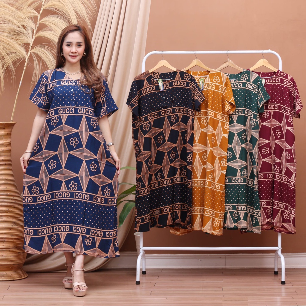 Daster Garis Gucci (DJGC) / Daster Jumbo / Daster Kekinian / Daster Viral