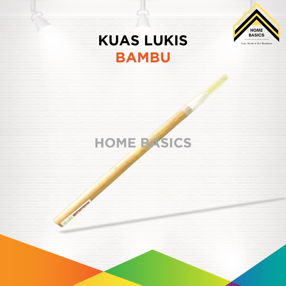 

Kuas Lukis Bambu / Kuas Cat Kecil / Kuas Mopit / Paint Brush