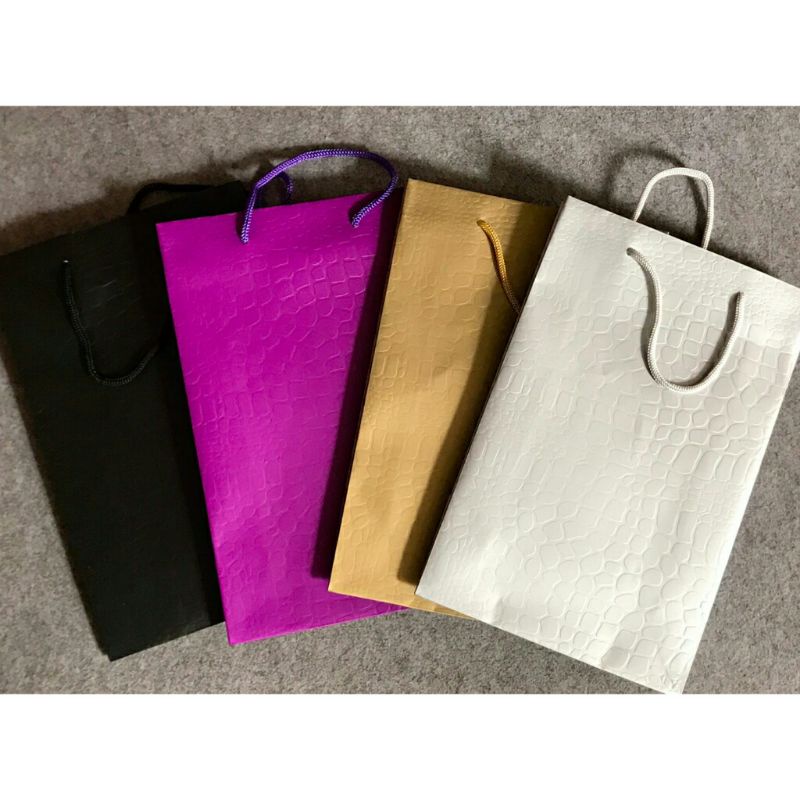 

Paperbag Motif Crocodile Skin / Paperbag Tali Motif Crocodile Skin