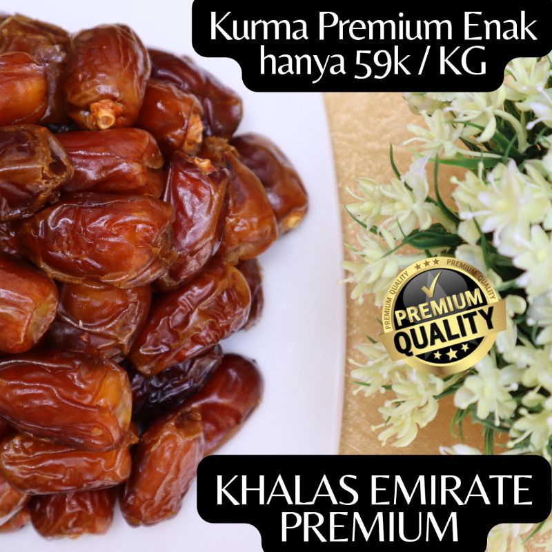 

Kurma Khalas Premium 1 Kg