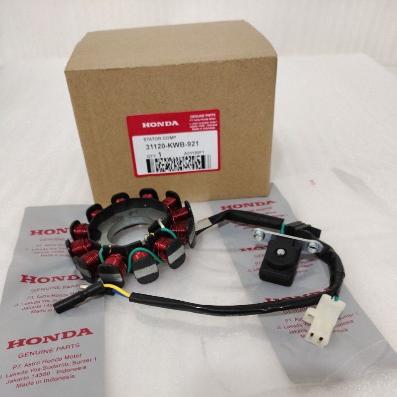 COD Spull spol spul spool Stator Comp Assy Honda Blade 110 ORIGINAL ASLI - MOTOR MALL
