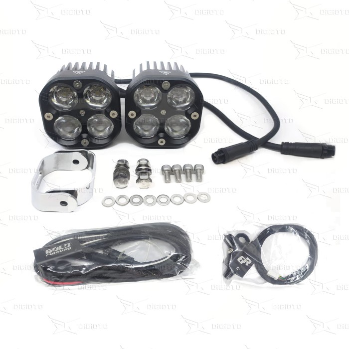 Gold Runway GR-X4 Combo Lampu Tembak Motor / Mobil 3 Mode Universal
