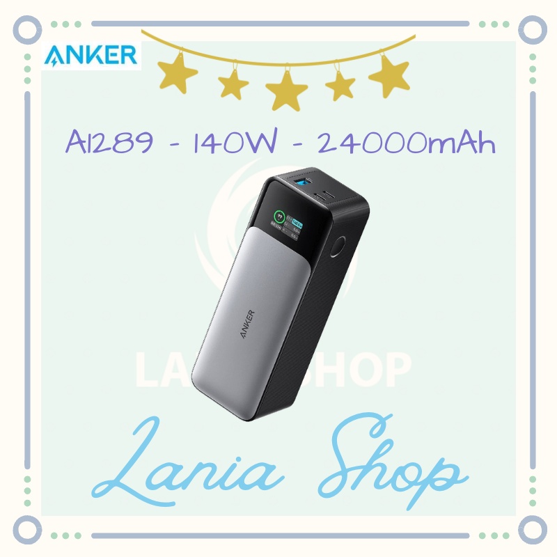 ANKER A1289 - 737 Power Bank GaNPrime PowerCore 140W - 24000mAh