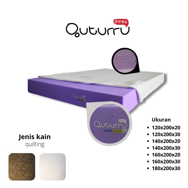 Kasur Busa Inoac Quturru/ Kasur Busa Inoac Asli