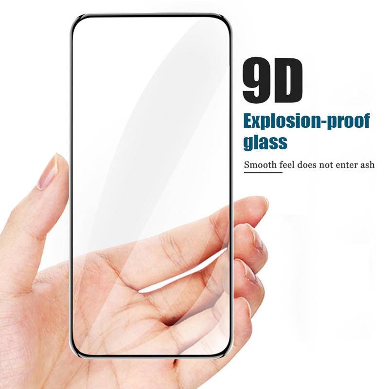 3pcs Pelindung Layar Tempered Glass 9D Untuk Samsung Galaxy A8 A51 A50s A6 A50 J7 A7 A71 A70 Plus 2018