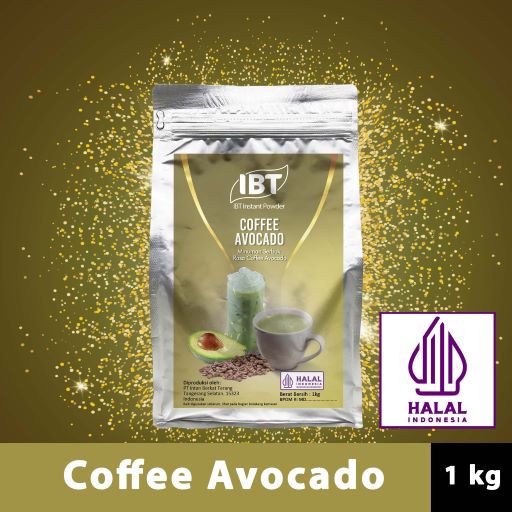 

Bahan Minuman Serbuk Bubuk Rasa Coffee Avocado Kopi Alpukat IBT Instant Powder