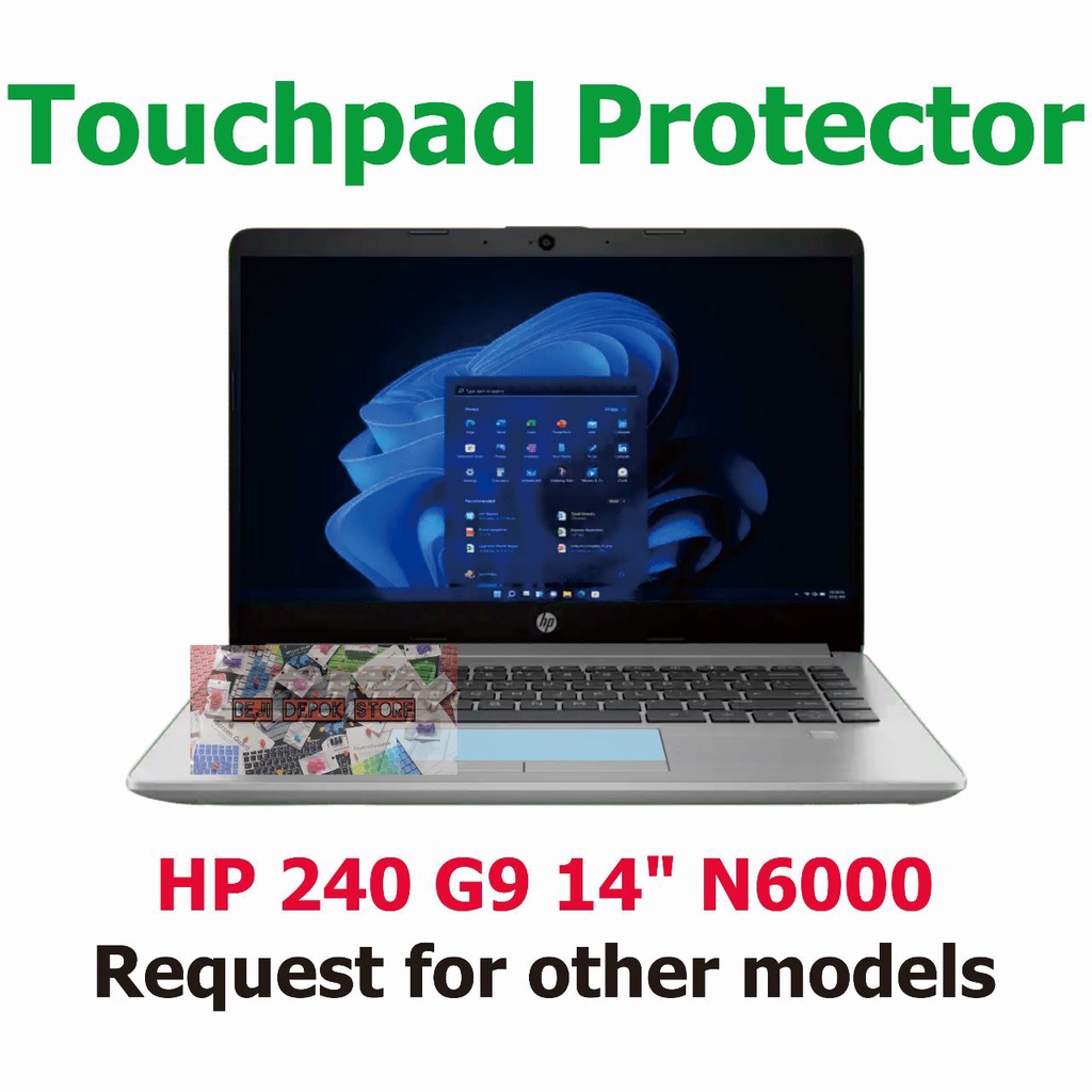 Touchpad Trackpad Protector HP 240 G9 14 inch N6000