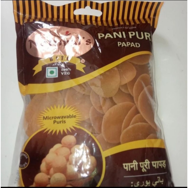 

Pani Puri Dry 200 gram