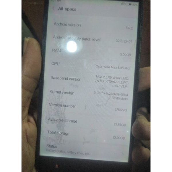 mesin redmi note 3 pro 3/32 kenzo