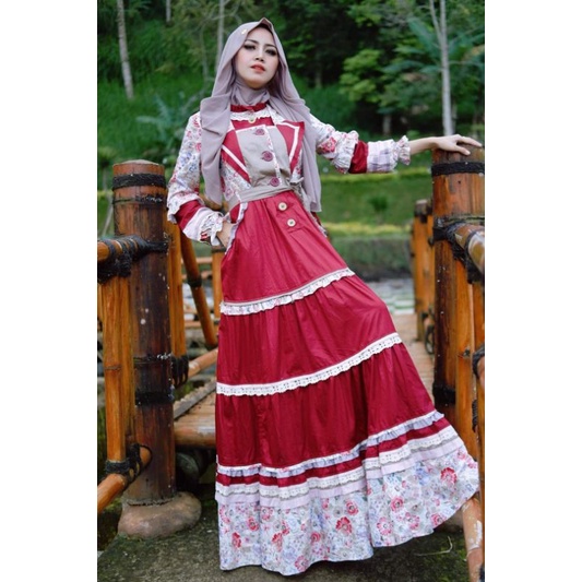 Esme Amanda dress||gamis model baru