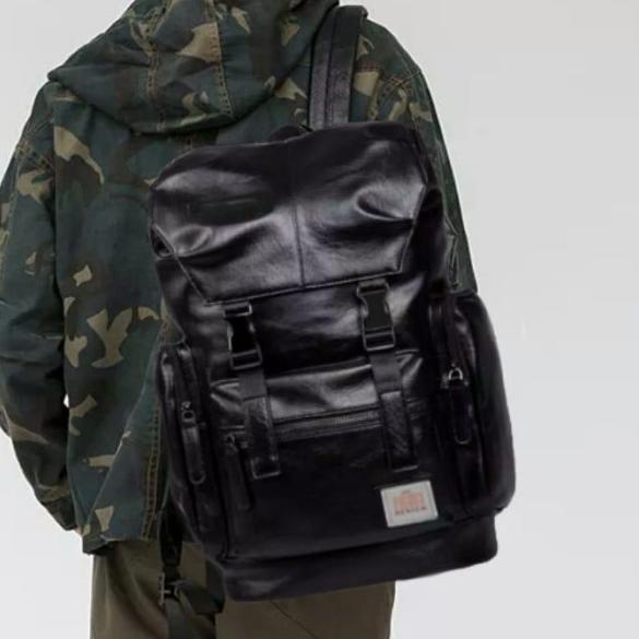 TAS RANSEL/TAS RANSEL PRIA/TAS RANSEL KULIT BAHAN KULIT SINTETIS