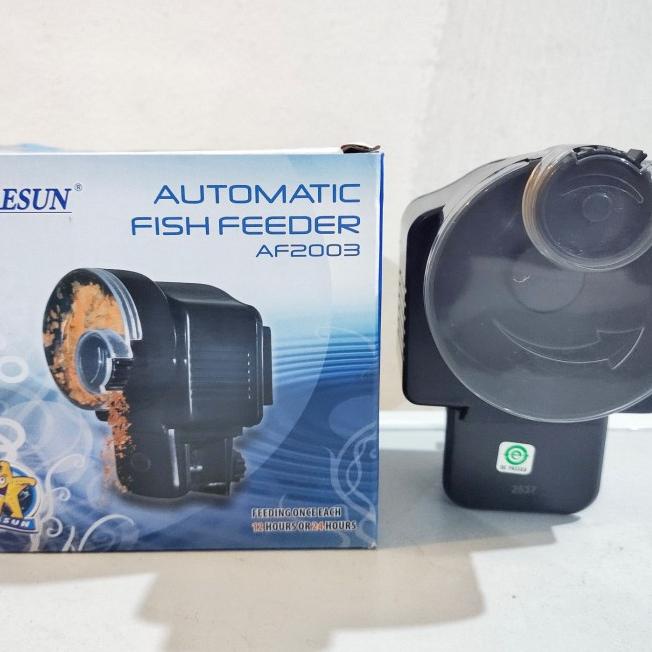 Auto Fish Feeder Mesin Pemberi Makan Ikan Otomatis