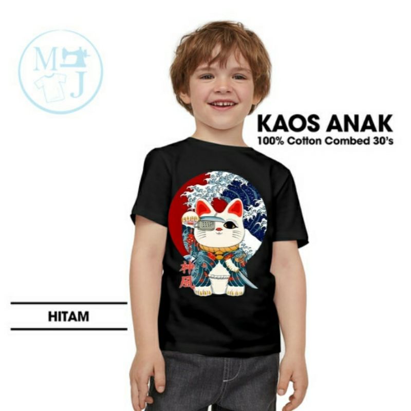 Kaos Kamikaze Samurai Anak