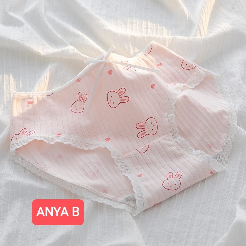 ANYA PANTIE CELANA DALAM REMAJA ABG DEWASA WANITA IMPORT PAKAIAN DALAM ALA KOREA ADEM KATUN