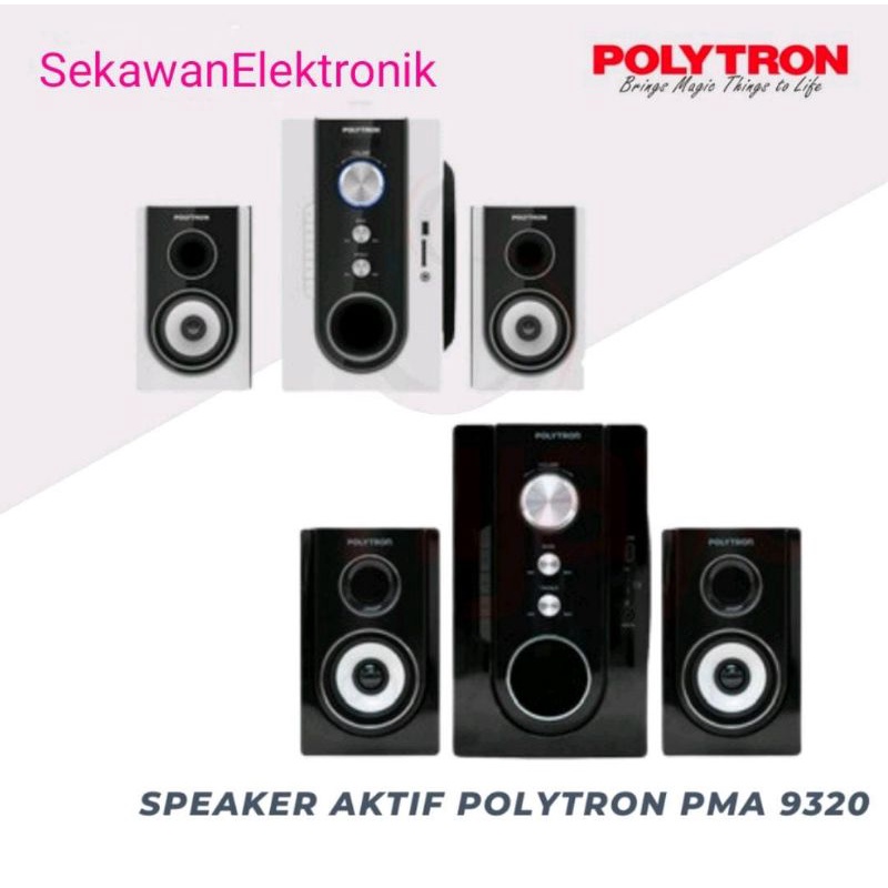 SPEAKER POLYTRON PMA 9320 RADIO FM BLUETOOTH