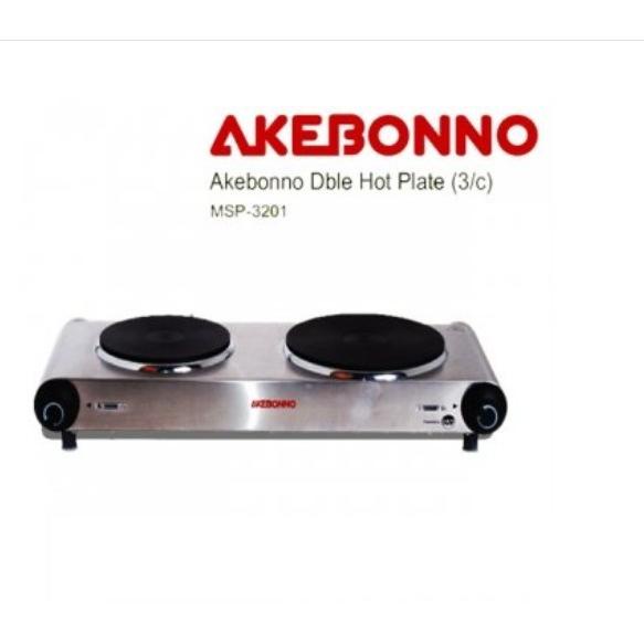 Akebono Hot Plate Msp-3201 (Kompor Listrik 2 Tungku) - 2 Tungku Stormichell