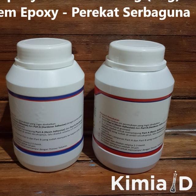 

Epoxy Resin Non Sag - 2 Kg - Lem Epoxy Resin - Lem Material