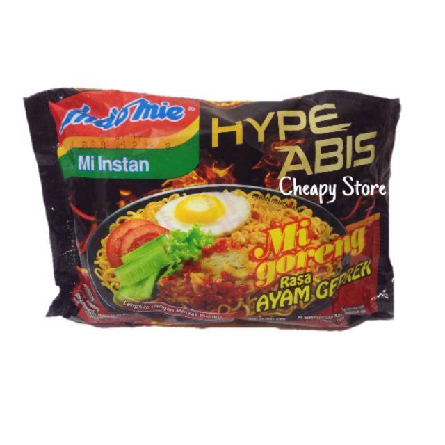 

Indomie Mi Goreng rasa Ayam Geprek HYPE ABIS 85gr
