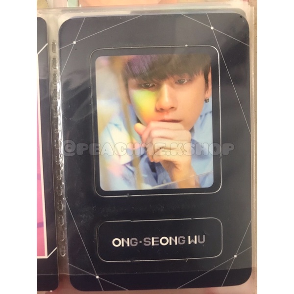 Ong Seongwu The Heal official photocard Wanna One
