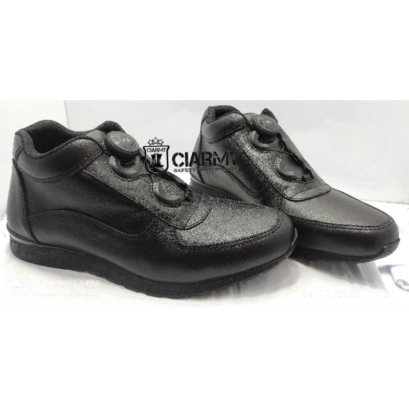 Sepatu Casual Tali Putar Lacing Syestem Kulit Asli Ciarmy Type C-101