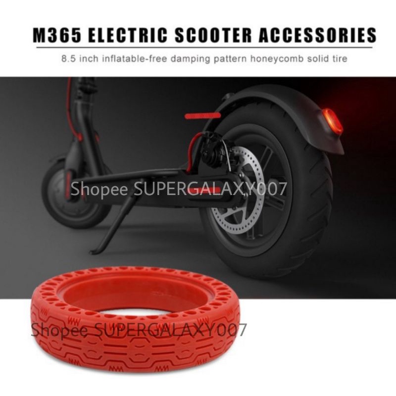 Ban Skuter Ban Scooter M365 8.5 inch Honeycomb Ban Solid Tire Ban Sepeda Listrik Ban Scooter Elektri