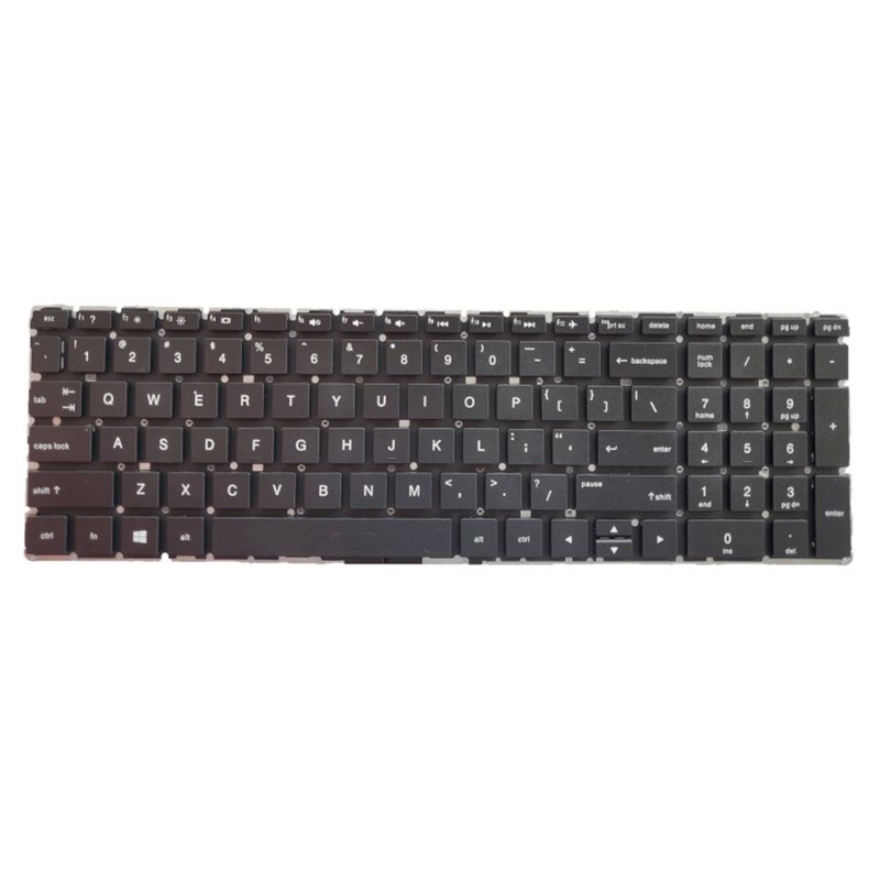 Btsg Original Layout Keyboard Laptop US Pengganti HP 15-DA 15-DB 15-DX 15-DA1005DX 15-DA0002DX Tanpa Bingkai