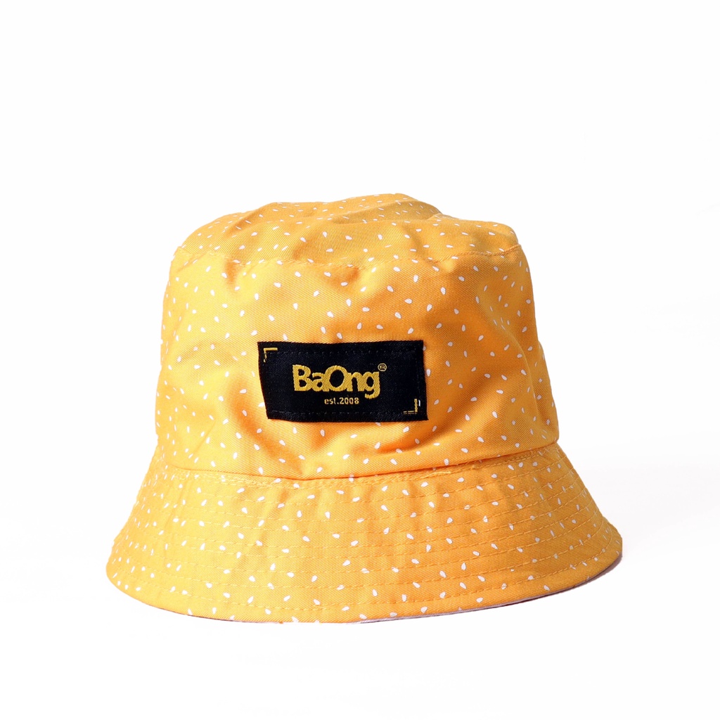 Bucket HAT BaOng KuningTopi Bolak Balik