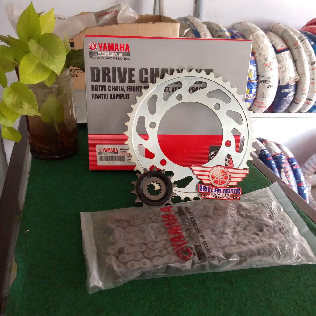 Gear Set R25 MT25 Original Yamaha 1WD-WF01A-00