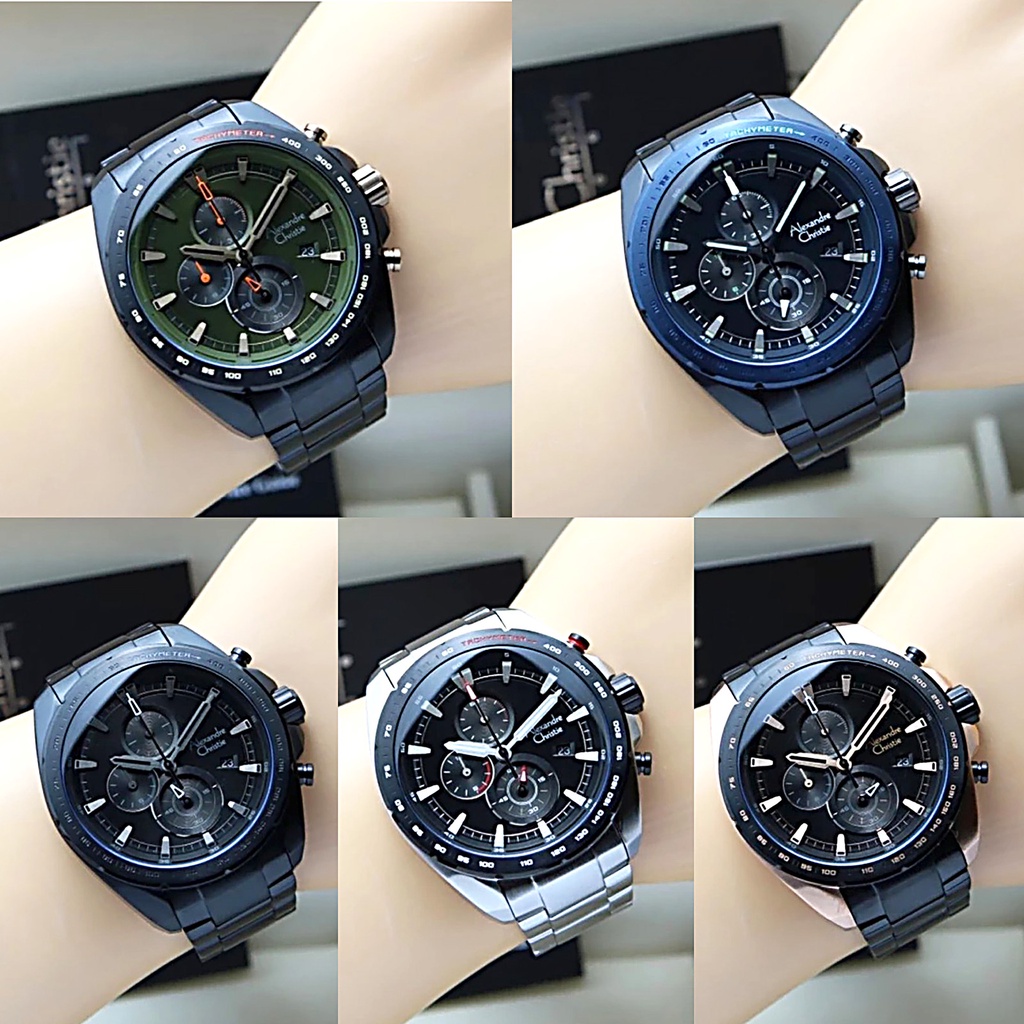 ALEXANDRE CHRISTIE PRIA AC 6652 / AC6652 JAM TANGAN PRIA ALEXANDRE CHRISTIE ORIGINAL