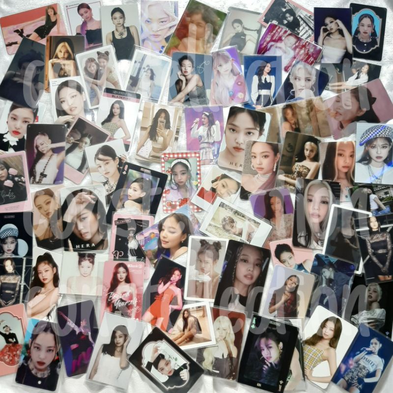 Jennie Jisoo Lisa Rose Rosie BLACKPINK Photocard Collection Sale bp solo pc
