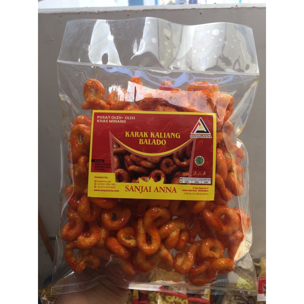 

SANJAI KARAK KALIANG BALADO 250g KHAS MINANG