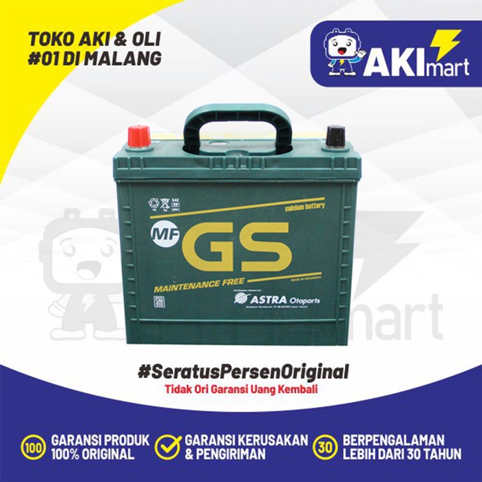 GS Astra MF NS60 Aki Mobil