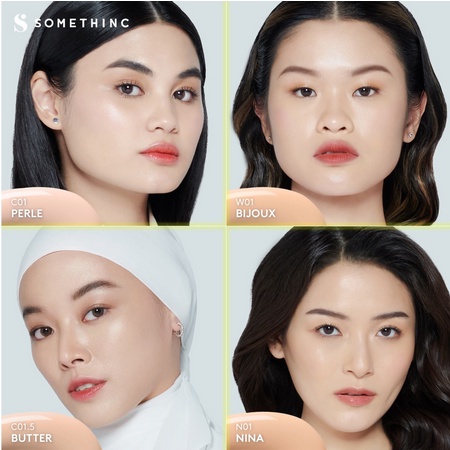 SOMETHINC COPY PASTE Breathable Mesh Cushion SPF 33 PA+++ - Glow Finish Tidak Menyumbat Pori-Pori | SOMETHINC Hooman  Breathable Mesh Cushion SPF 33 PA+++ - Glow Finish Tidak Menyumbat Pori-Pori