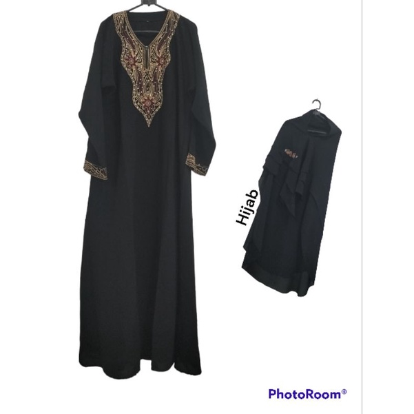 Gamis Set Hijab (Preloved)