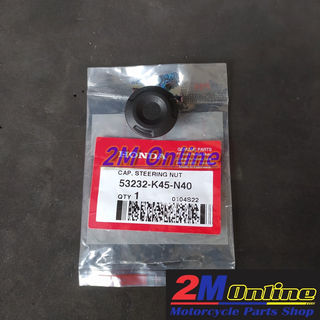 53232K45N40 Cap Steering Nut Jalu Stang CBR150R LED AHM