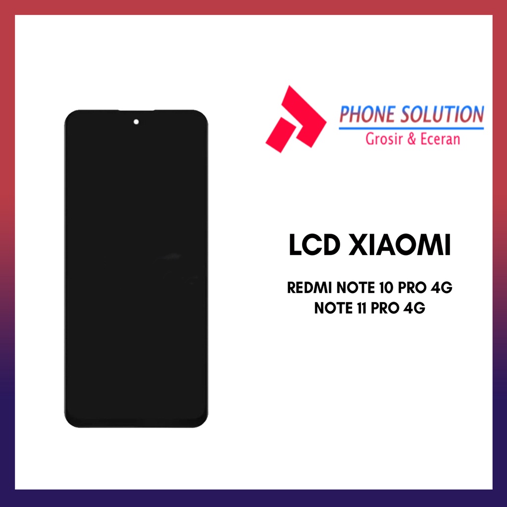 LCD Xiaomi Redmi Note 10 Pro / Note 11 Pro 4G Original 100%  Fullset Touchscreen // Supplier LCD Xiaomi - Garansi 1 Bulan