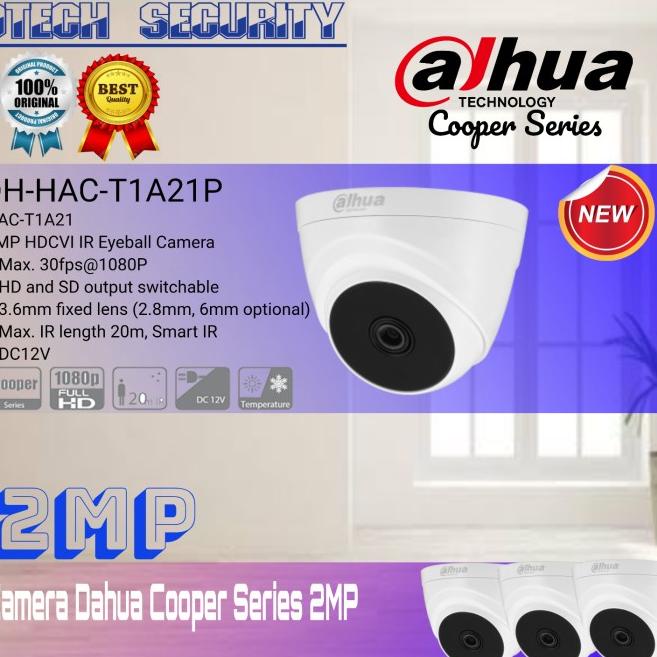 CAMERA CCTV 2MP DAHUA COOPER SERIES ALL IN 1