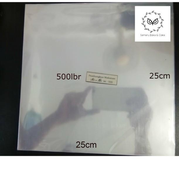 

PLASTIK OPP UKURAN 25CMX25CM ,LEMBARAN BUKAN BENTUK KANTONG!