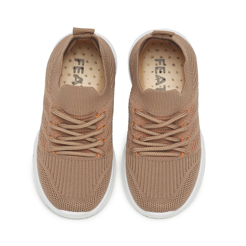 Sepatu Anak Sneakers Fashion Korea Cewek Cowok Bertali Alas Putih  A1122