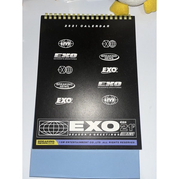 

Ready desk kalender season greetings exo 2021