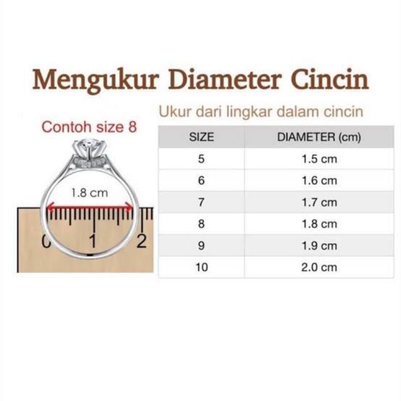 La Vienne - Cincin Titanium Perhiasan Wanita - Kamilia - Berlian nya Berkualitas Mewah Berkilau - Bisa COD