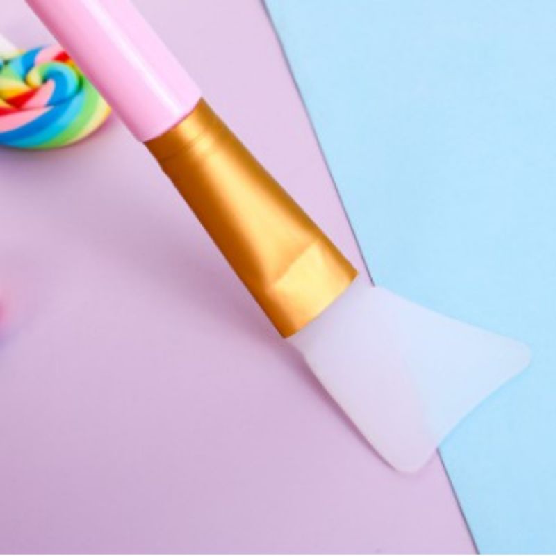 COD✓ Kuas Makser Silicon Premium Lembut Makeup Wanita Kuas Skincare Wajah Kecantikan Serbaguna