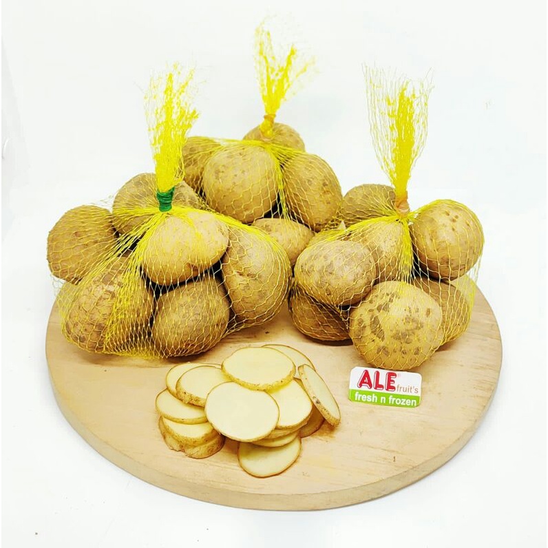

Kentang fresh 500gr, kentang segar, kentang sedang fresh, kentang sayur