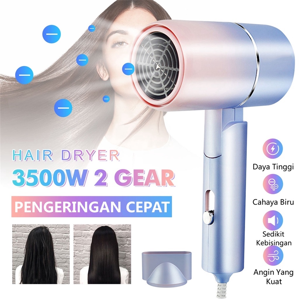 COD Hair Dryer Portable Pengering Rambut Protection Quick Drying Haircare Pengering Rambut Mini