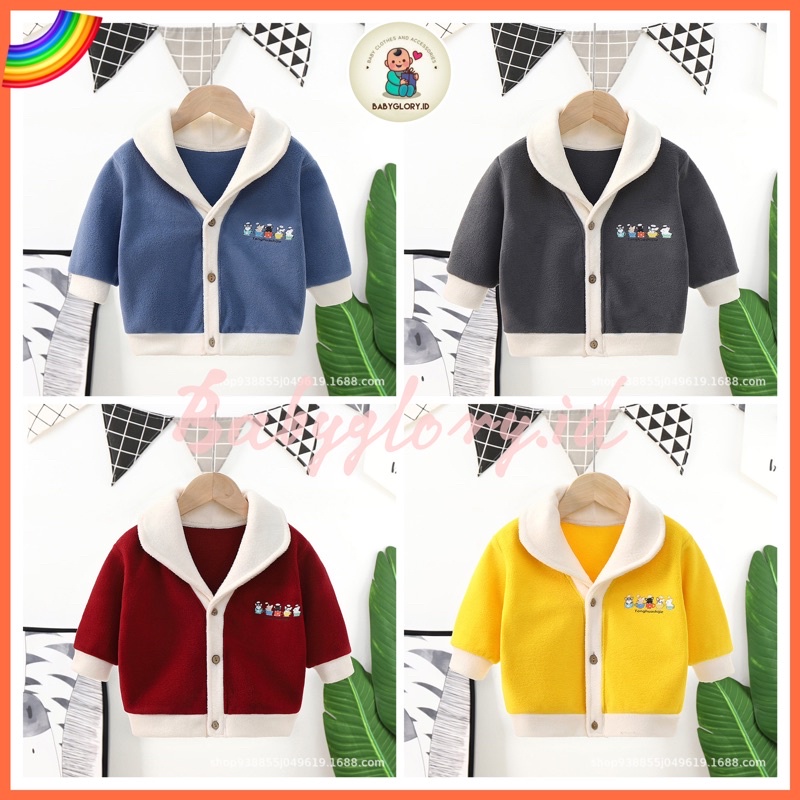 Babyglory.id✨Cardigan Anak Bayi Rajut Premium 100% Import GRADE A / Hoodie / Jaket Anak / Bayi