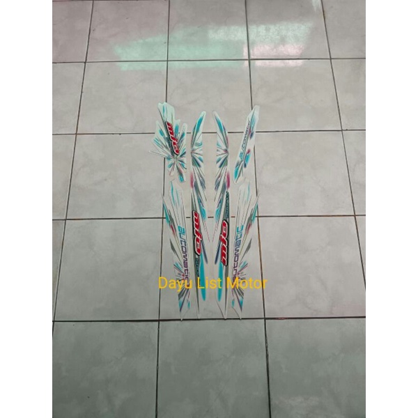 Striping Mio Sporty 2008 putih