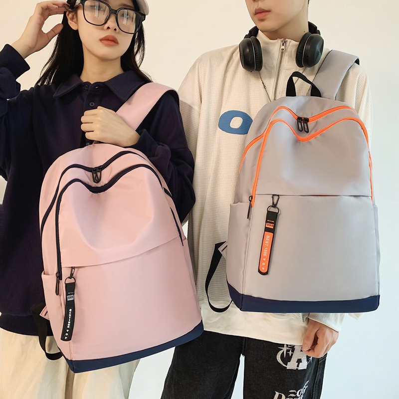 Mainland Ransel Unisex Ala Korean Fashion Kekinian Daily Backpack Outdoor TR307