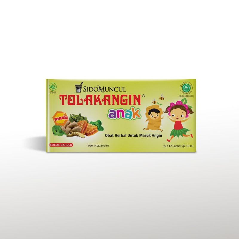 Tolak Angin Anak Cair 1 Box 12 Sachets @ 10ml