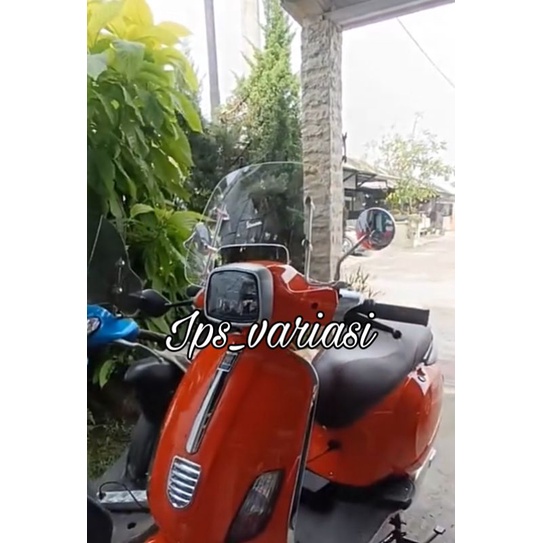 Windshield/Flyscreen vespa listrik uwinfly T3. Aksesoris motor listrik uwinfly